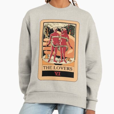 The Lovers Tarot Mystic Design Sweatshirt