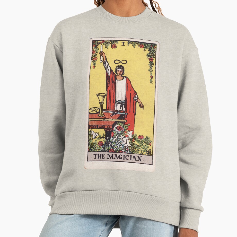 The Magician Tarot Mystic Design Sweatshirt - Image 3