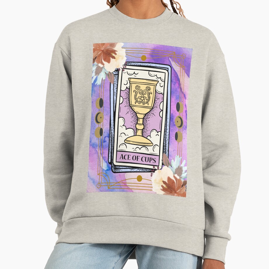 Ace Of Cups Mystic Design Sweatshirt - Image 3