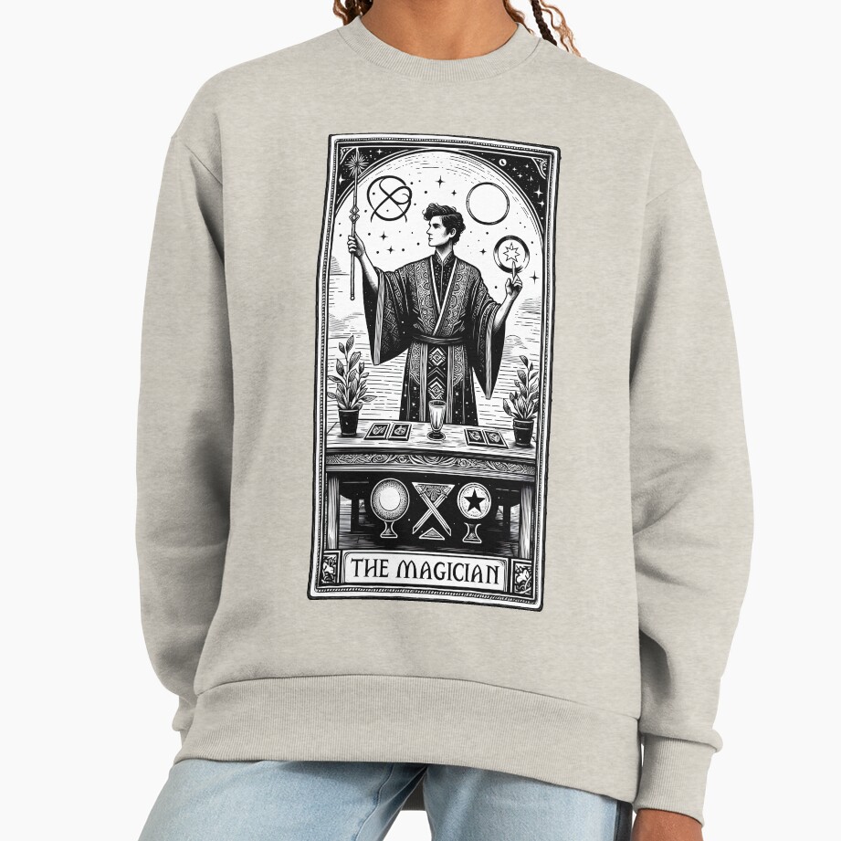 The Magician Major Arcana Design Sweatshirt - Image 3
