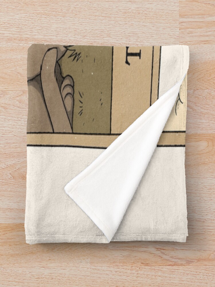 Two Of Cups Mystic Tarot Design Throw Blanket - Image 2