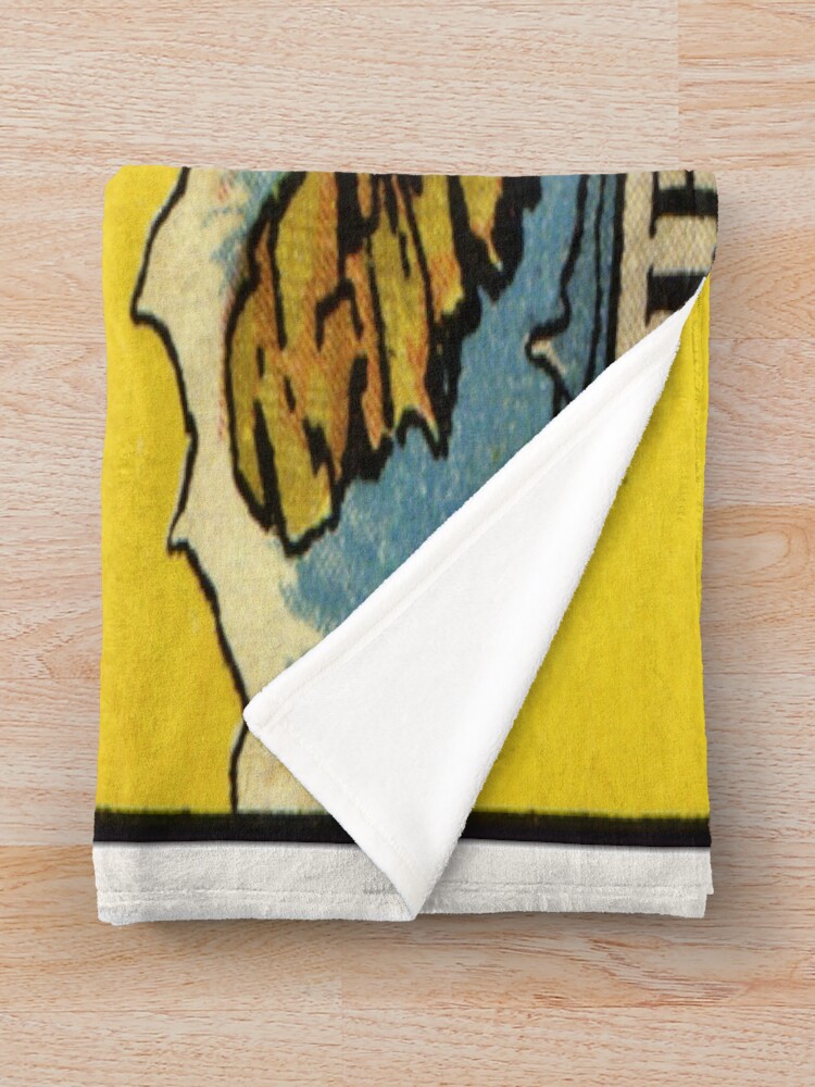 The Fool Zero Tarot Design Throw Blanket - Image 2