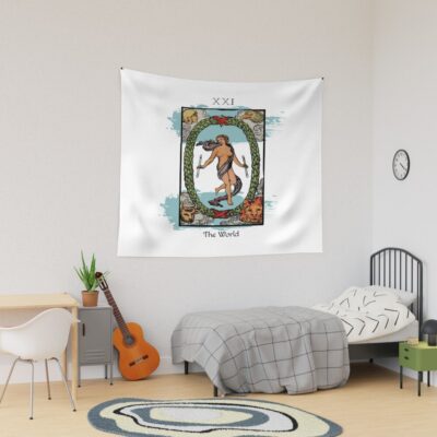 The World Tarot Classic Design Tapestry