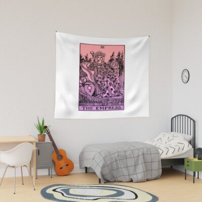 The Empress Tarot Mystic Design Tapestry