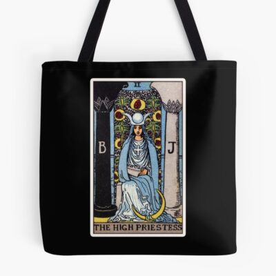 The High Priestess Ii Tarot Design Tote Bag