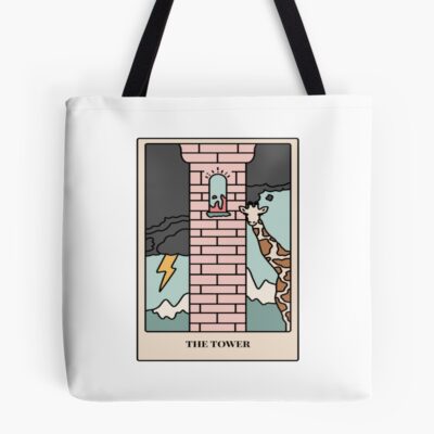 The Tower Tarot Classic Design Tote Bag