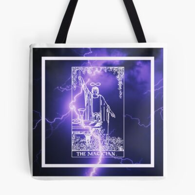The Magician Manifestation Universe Tarot Design Tote Bag